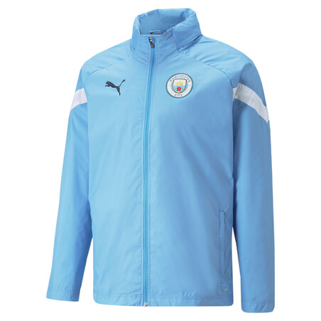 Veste imperméable Manchester City bleu ciel 2022/23