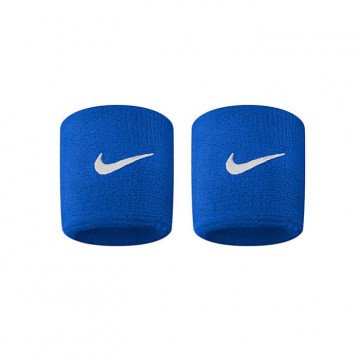 Serre-poignet Nike bleu blanc
