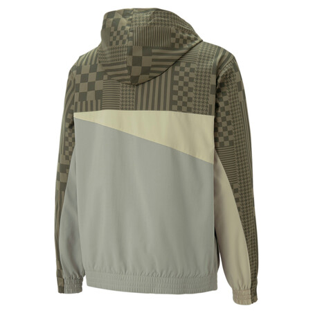 Sweat à capuche Milan AC Woven vert 2022/23