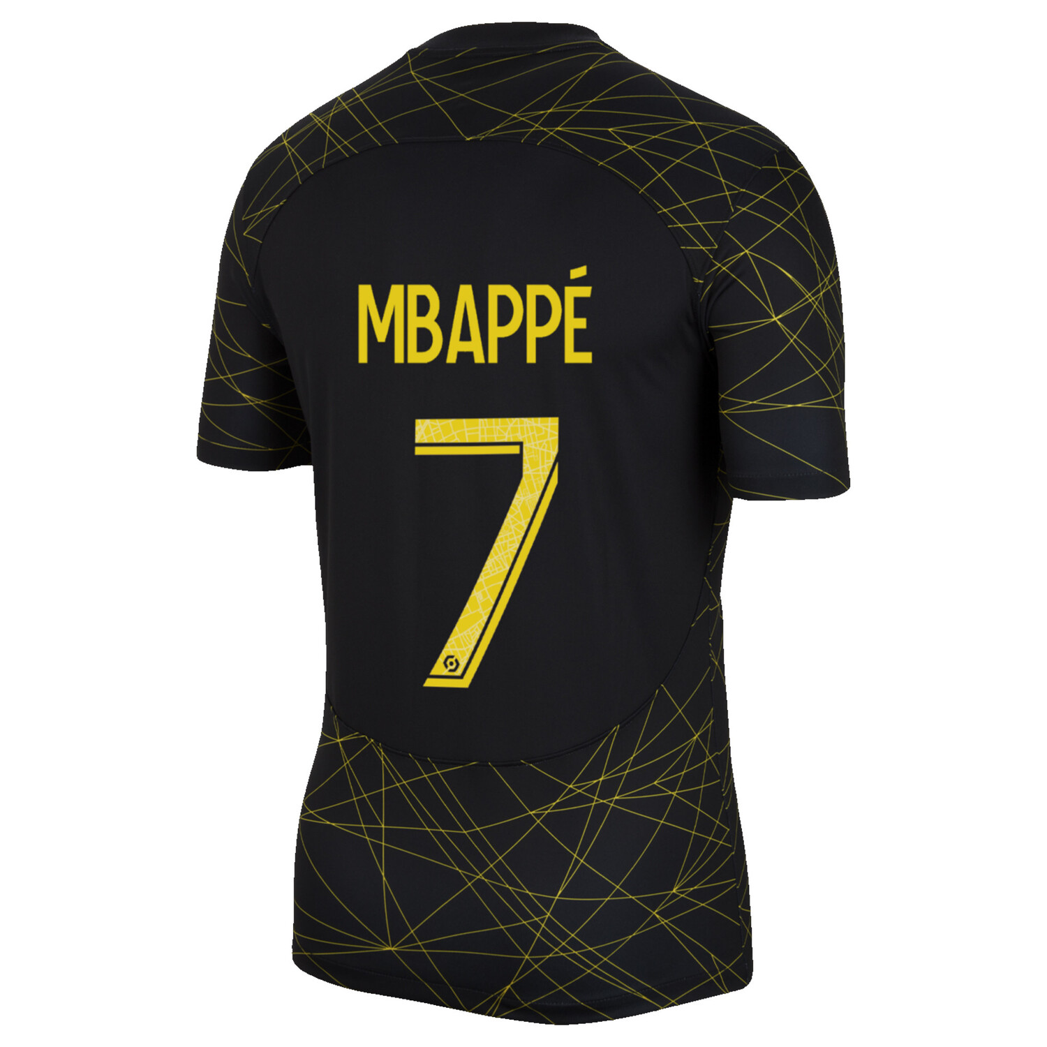 Maillot avant match PSG jaune 2022/23