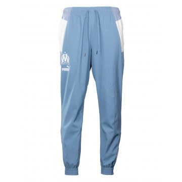 Pantalon survêtement OM Woven bleu gris 2022/23