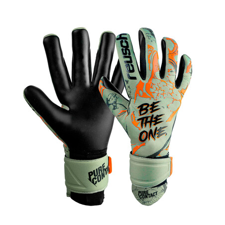 Gants gardien Reusch Pure Contact Gold vert orange