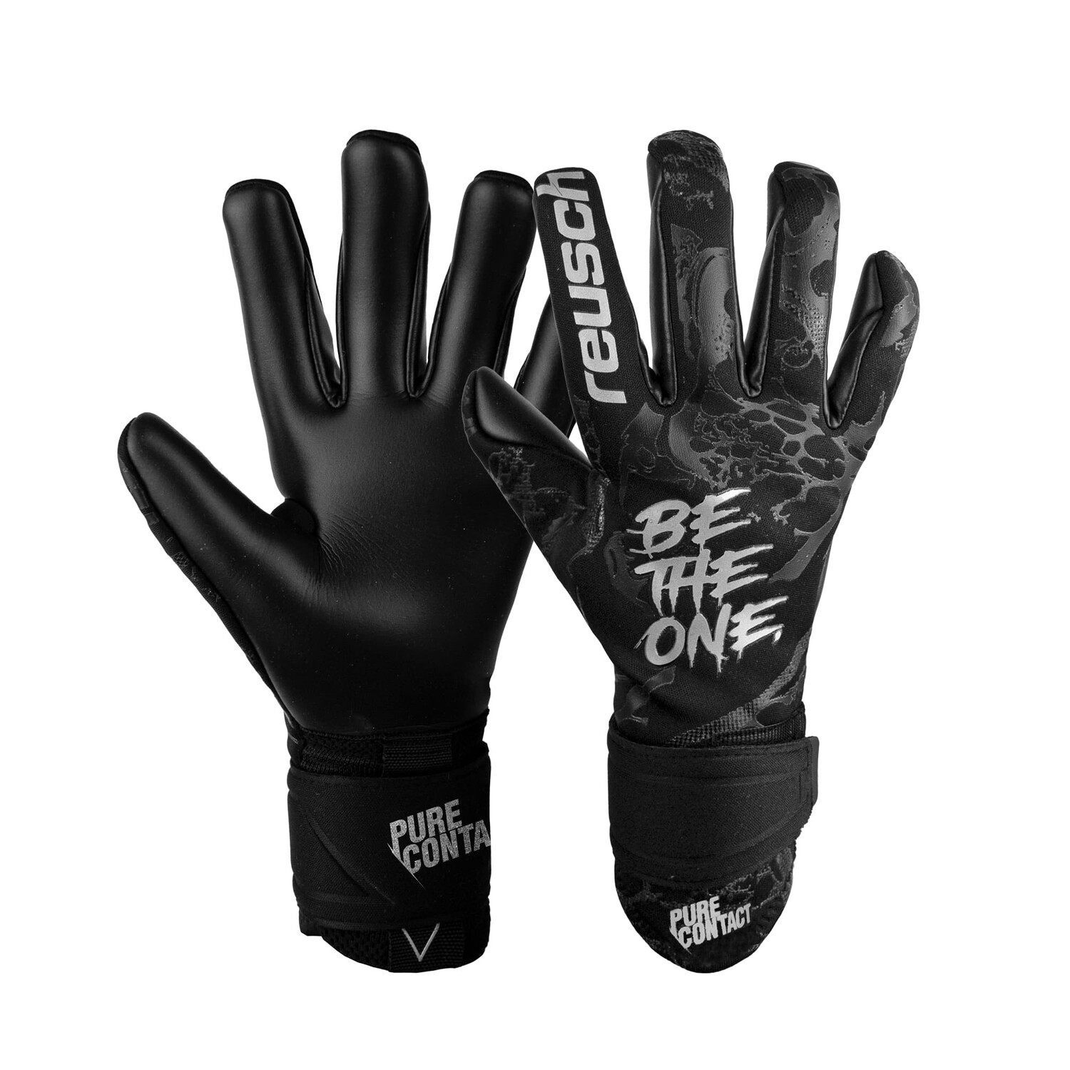 Gants De Gardien Reusch Pure Contact Infinity - Mousse Infinity, Effet Seconde Peau Pour Surfaces Synthétiques