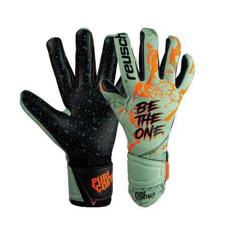 Gants gardien Reusch Pure Contact Fusion vert orange