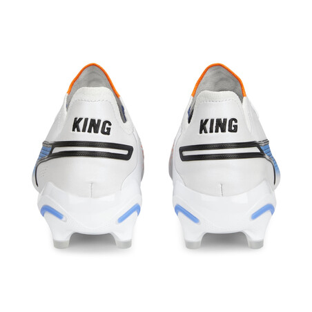 Puma King Ultimate FG/AG blanc bleu