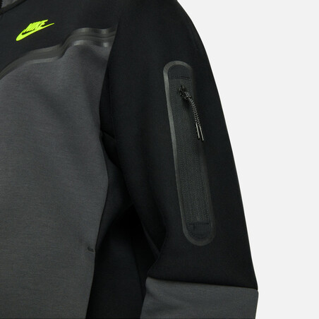 Veste survêtement Nike TechFleece noir gris