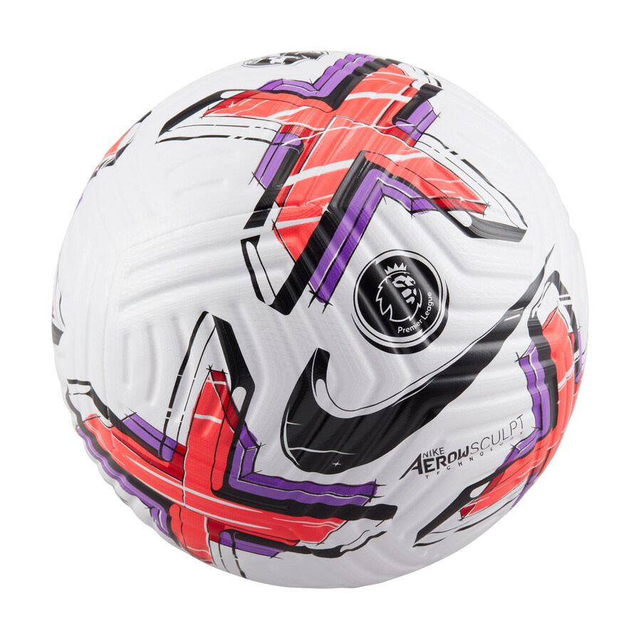 Ballon Nike Premier League Flight blanc rouge 2022/23