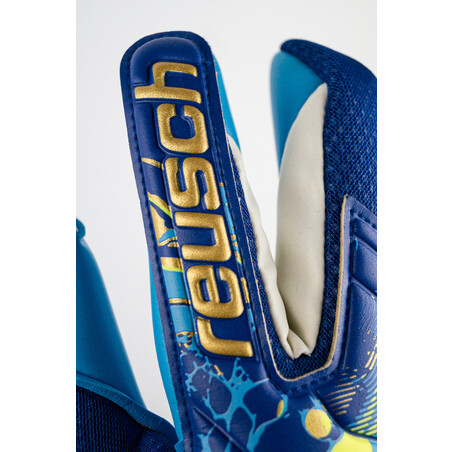 Gants gardien Reusch Attrakt Aqua bleu