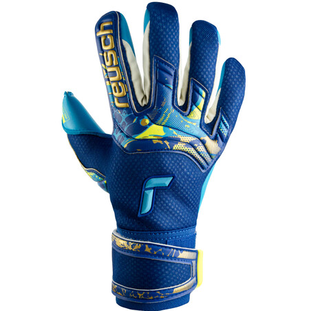 Gants gardien Reusch Attrakt Aqua bleu