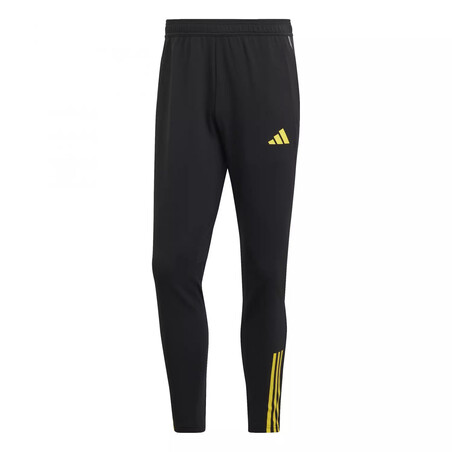 Pantalon survêtement junior adidas Tiro23 noir jaune