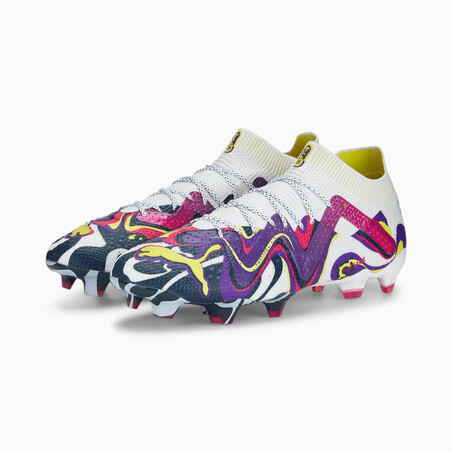 Puma Future Ultimate Neymar FG blanc violet