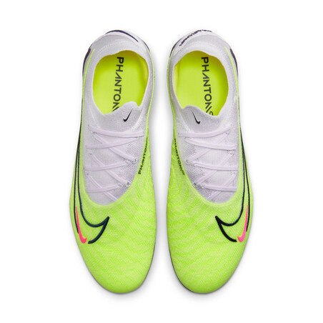 Nike Phantom GX Elite FG jaune blanc