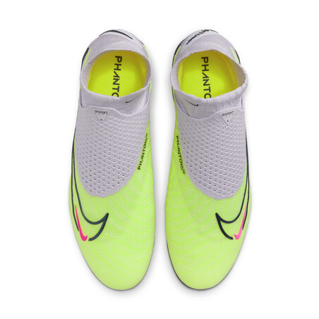 Nike Phantom GX Elite montante FG jaune blanc