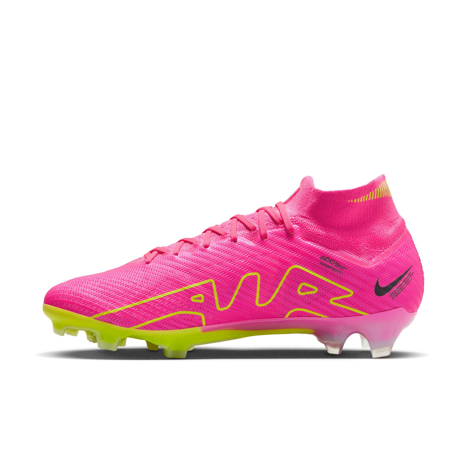 nike mercurial rose et jaune