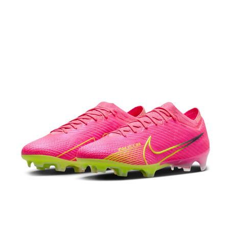 Nike Air Zoom Mercurial Vapor 15 Elite FG rose jaune