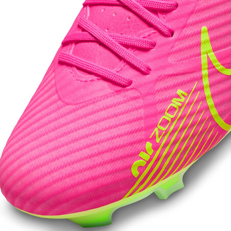 Nike Air Zoom Mercurial Vapor 15 Academy FG/MG rose jaune