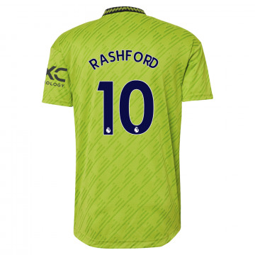 Maillot Rashford Manchester United third 2022/23