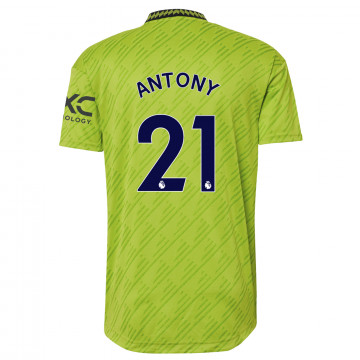 Maillot Antony Manchester United third 2022/23