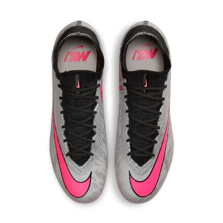 Nike Air Zoom Mercurial Superfly 9 Elite XXV FG gris rose