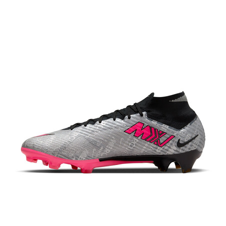 Nike Air Zoom Mercurial Superfly 9 Elite XXV FG gris rose