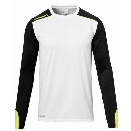 Maillot gardien manches longues Uhlsport blanc noir