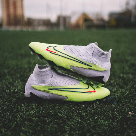 Nike Phantom GX Elite montante FG jaune blanc