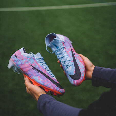 Nike Air Zoom Superfly 9 Dream Speed 6 Elite FG bleu rouge