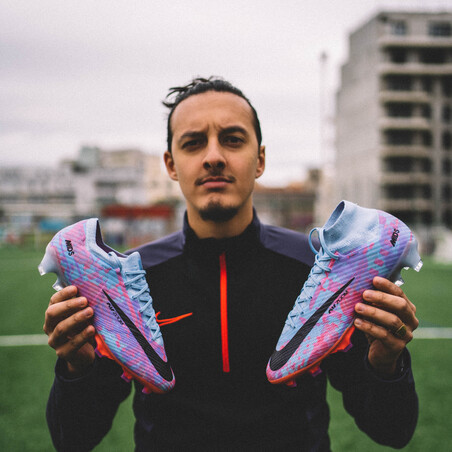 Nike Air Zoom Superfly 9 Dream Speed 6 Elite FG bleu rouge