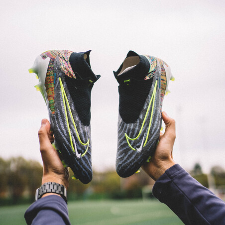 Nike Phantom GX Elite montante FG gris vert