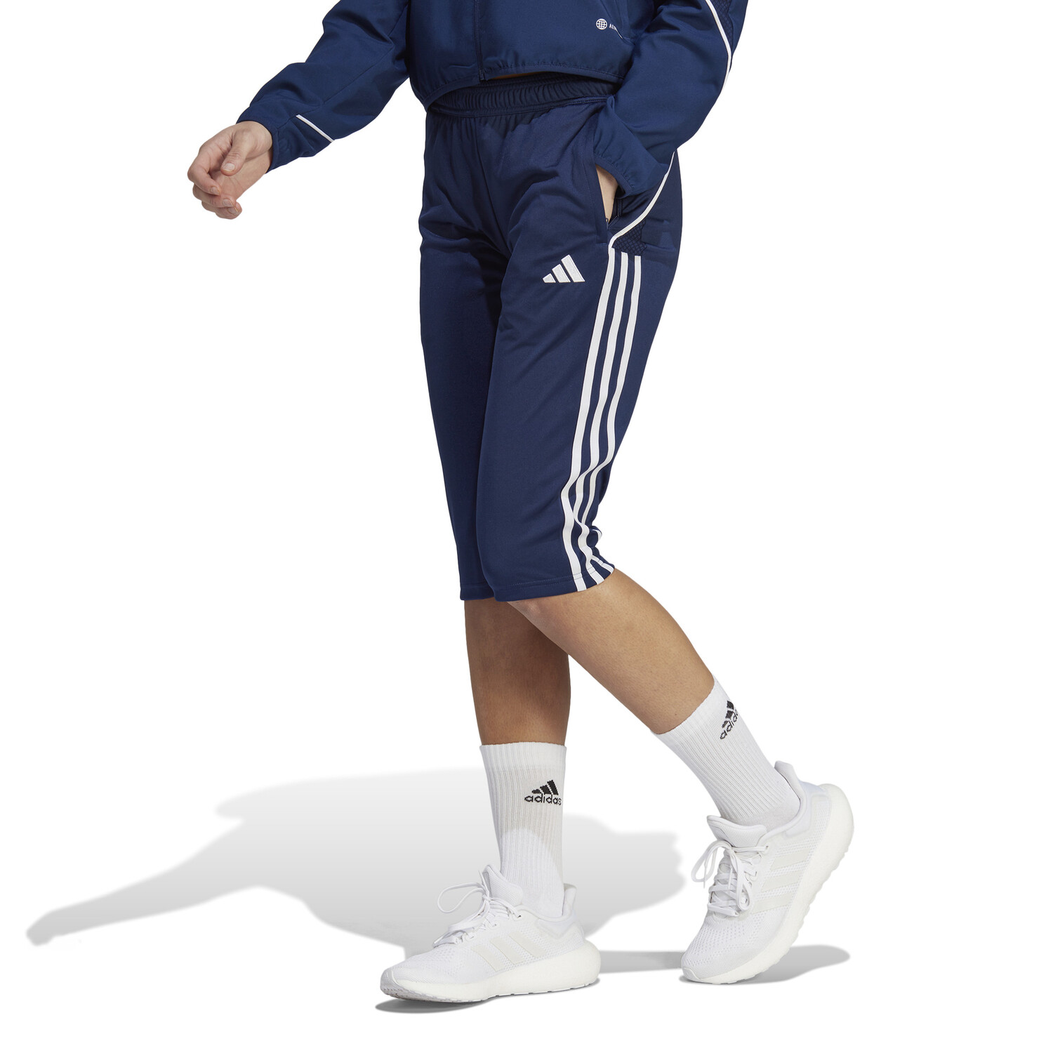Jogging Adidas Femme Adidas Pantalon Bleu Pantalon Adidas Bleu - Main Image