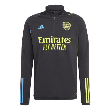 Sweat zippé Arsenal noir bleu 2023/24