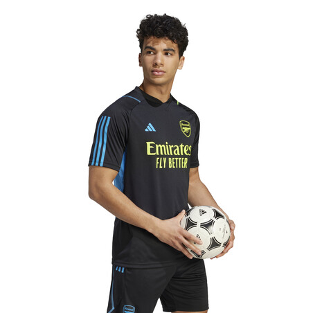 Maillot entraînement Arsenal noir bleu 2023/24