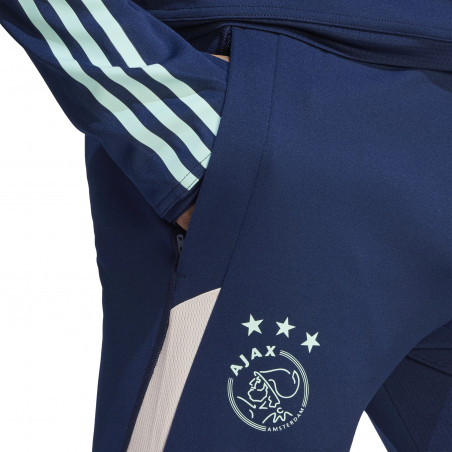Pantalon survêtement Ajax Amsterdam bleu rose 2023/24