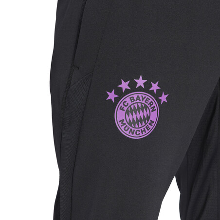 Pantalon survêtement Bayern Munich noir violet 2023/24