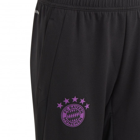 Pantalon survêtement junior Bayern Munich noir violet 2023/24