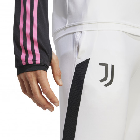Pantalon survêtement Juventus blanc rose 2023/24