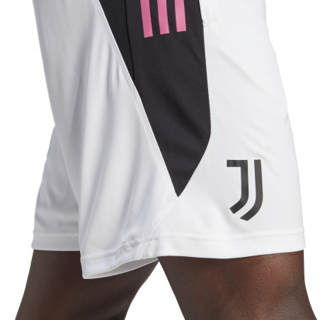 Short entraînement Juventus blanc rose 2023/24