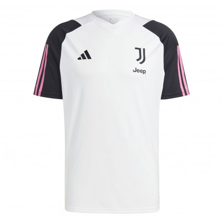Maillot entraînement Juventus blanc rose 2023/24