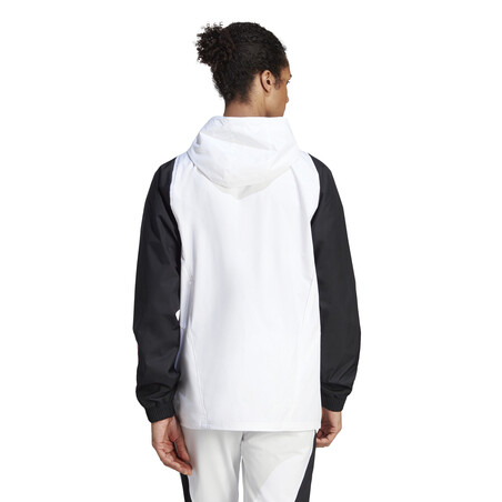Veste imperméable Juventus blanc rose 2023/24