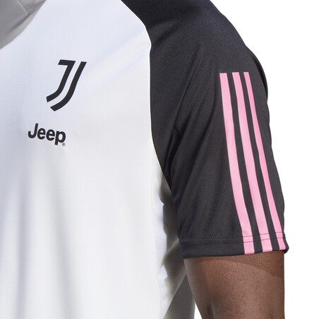 Maillot entraînement Juventus blanc rose 2023/24