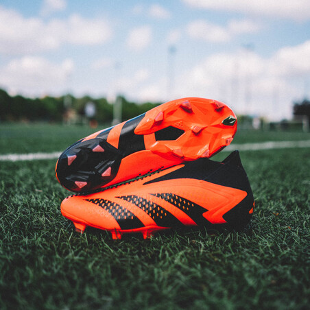 adidas Predator Accuracy+ montante FG noir orange