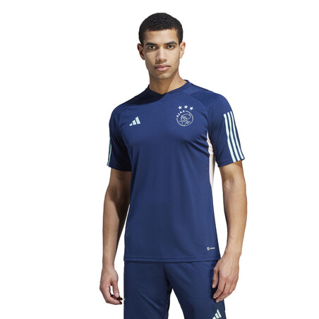 Maillot entraînement Ajax Amsterdam bleu rose 2023/24