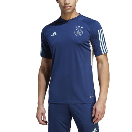 Maillot entraînement Ajax Amsterdam bleu rose 2023/24