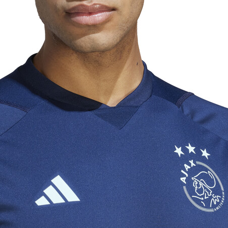 Maillot entraînement Ajax Amsterdam bleu rose 2023/24