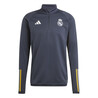 Sweat zippé Real Madrid bleu 2023/24