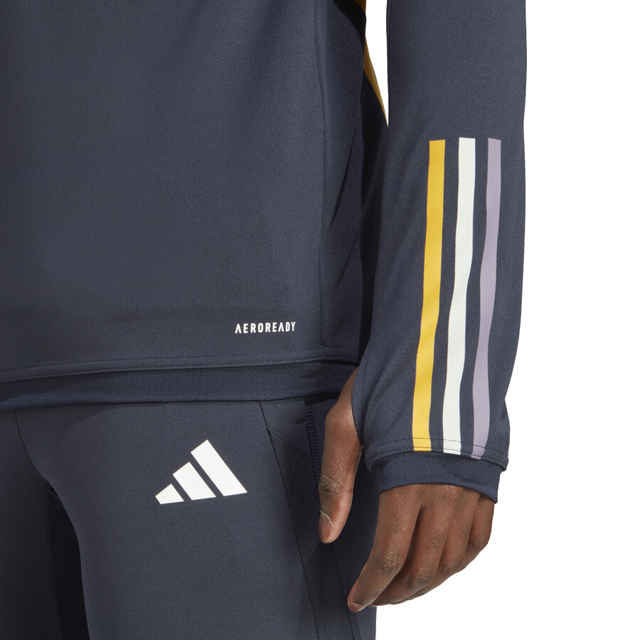 Sweat zippé Real Madrid bleu 2023/24