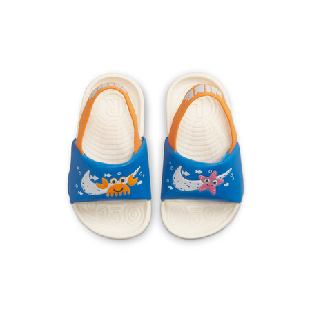 Sandales bébé Nike Kawa bleu orange