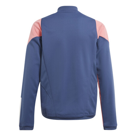 Sweat zippé junior OL bleu rose 2023/24