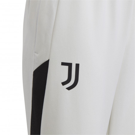 Pantalon survêtement junior Juventus blanc rose 2023/24