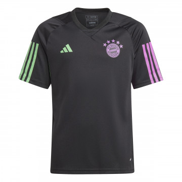 Maillot entraînement junior Bayern Munich noir violet 2023/24